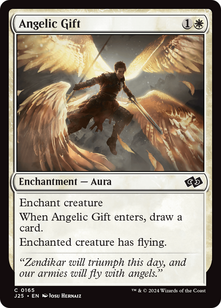 Angelic Gift [Foundations Jumpstart] | Pegasus Games WI