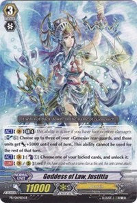 Goddess of Law, Justitia (PR/0104EN B) [Promo Cards] | Pegasus Games WI