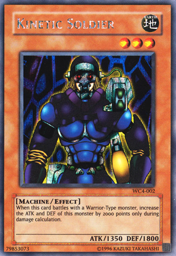 Kinetic Soldier [WC4-002] Secret Rare | Pegasus Games WI