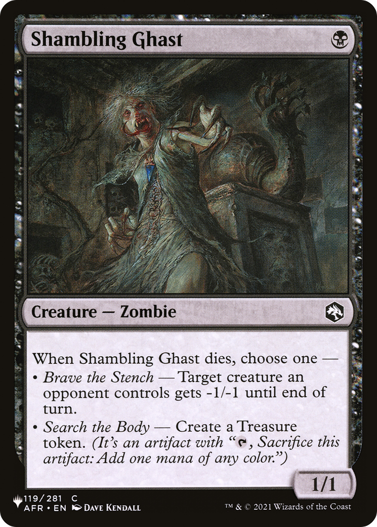 Shambling Ghast [The List] | Pegasus Games WI
