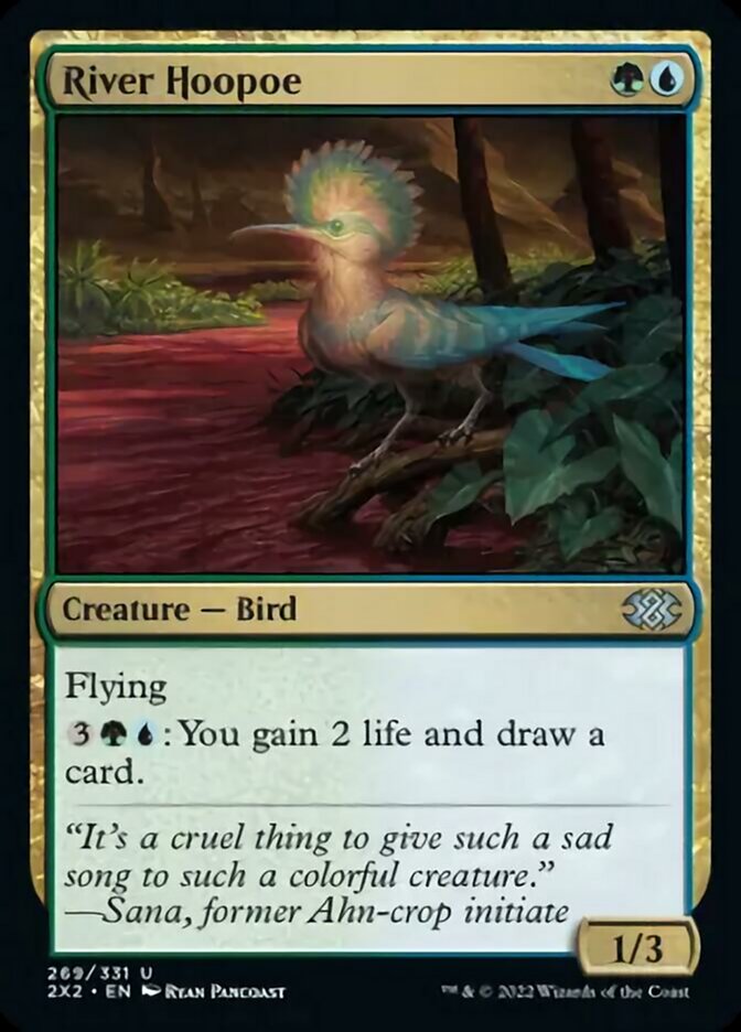 River Hoopoe [Double Masters 2022] | Pegasus Games WI