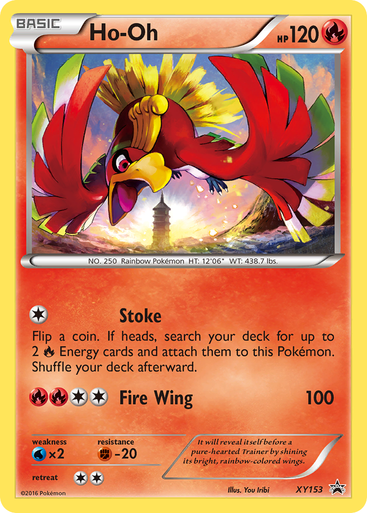 Ho-Oh (XY153) [XY: Black Star Promos] | Pegasus Games WI