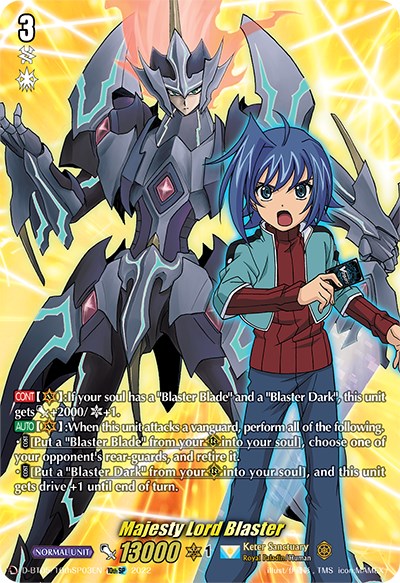 Majesty Lord Blaster (D-BT05/10thSP03EN) [Triumphant Return of the Brave Heroes] | Pegasus Games WI