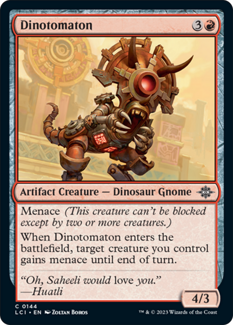 Dinotomaton [The Lost Caverns of Ixalan] | Pegasus Games WI