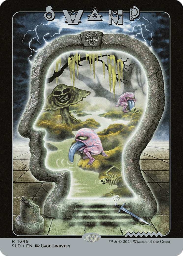 Swamp (1649) (Rainbow Foil) [Secret Lair Drop Series] | Pegasus Games WI