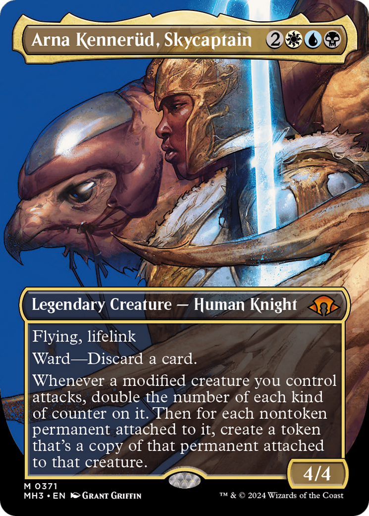 Arna Kennerud, Skycaptain (Borderless) [Modern Horizons 3] | Pegasus Games WI