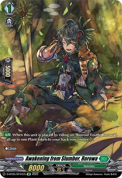 Awakening from Slumber, Rorowa (D-BT05/SP44EN) [Triumphant Return of the Brave Heroes] | Pegasus Games WI