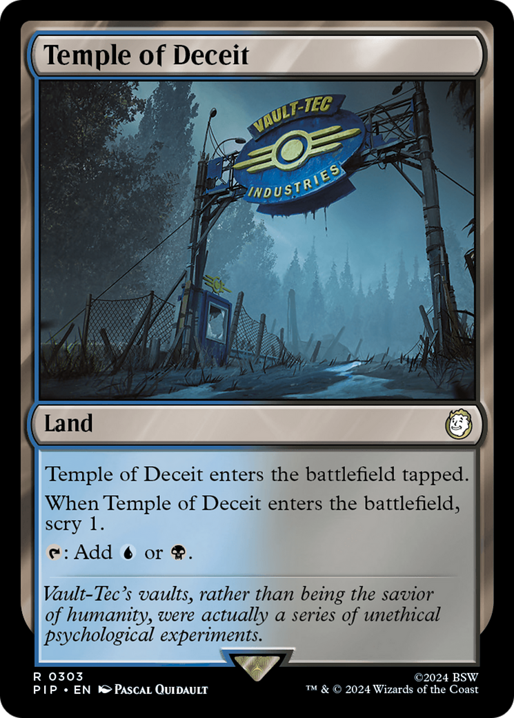 Temple of Deceit [Fallout] | Pegasus Games WI