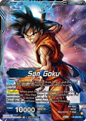 Son Goku // Super Saiyan Blue Son Goku Returns (P-399) [Promotion Cards] | Pegasus Games WI