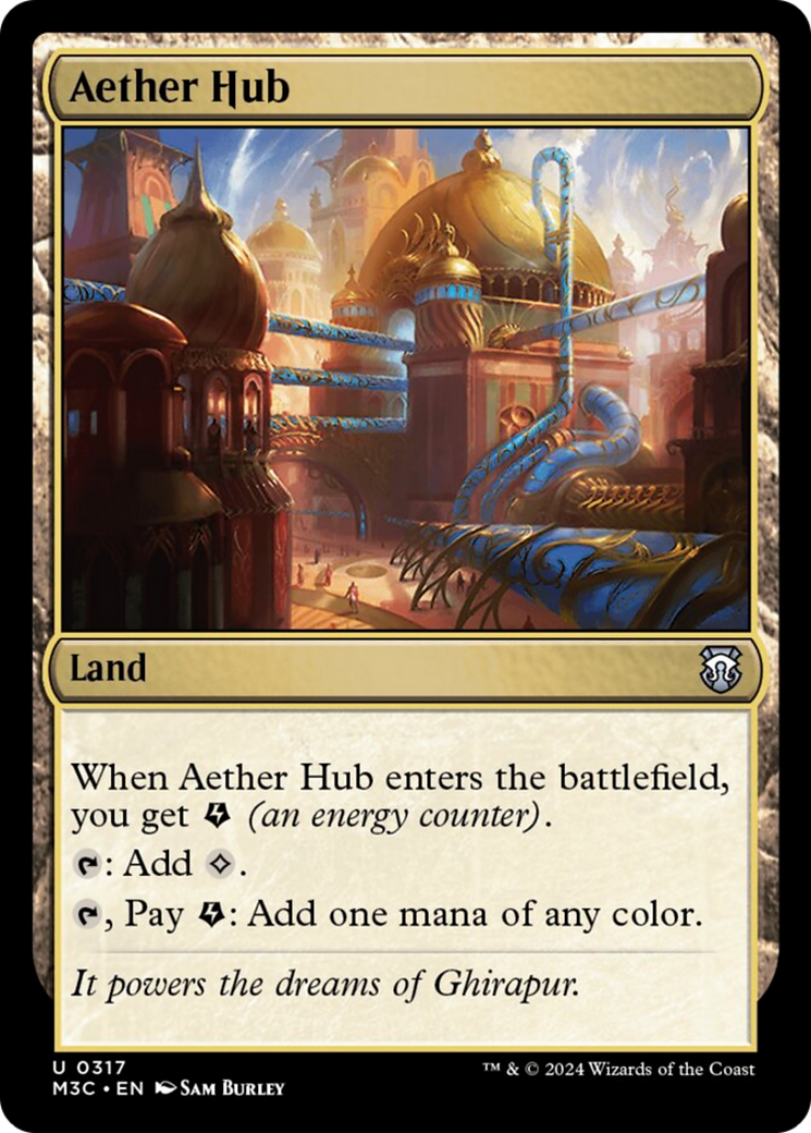 Aether Hub [Modern Horizons 3 Commander] | Pegasus Games WI
