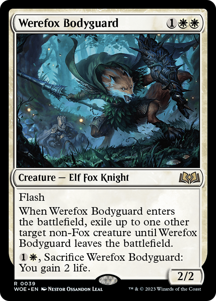 Werefox Bodyguard [Wilds of Eldraine] | Pegasus Games WI