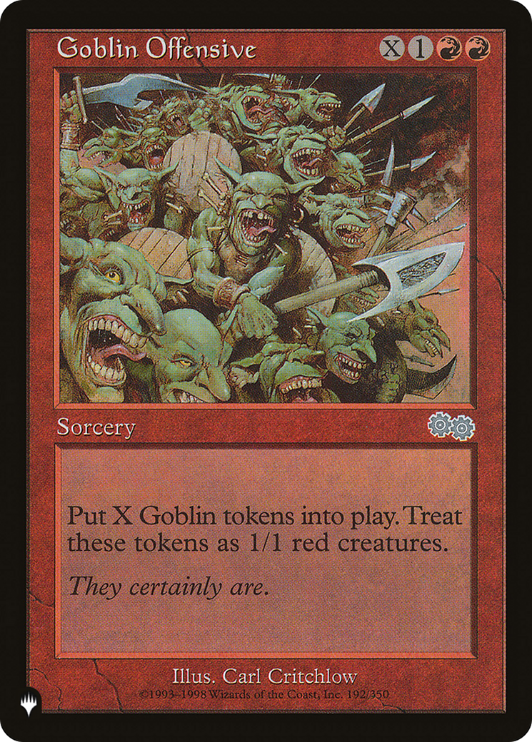 Goblin Offensive [The List] | Pegasus Games WI
