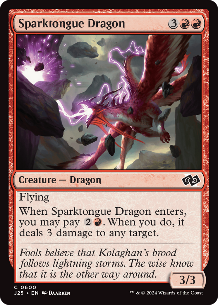 Sparktongue Dragon [Foundations Jumpstart] | Pegasus Games WI