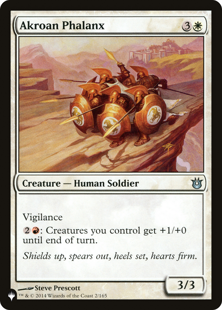 Akroan Phalanx [The List] | Pegasus Games WI
