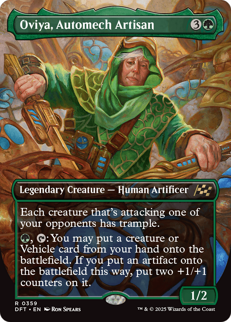 Oviya, Automech Artisan (Borderless) [Aetherdrift] | Pegasus Games WI