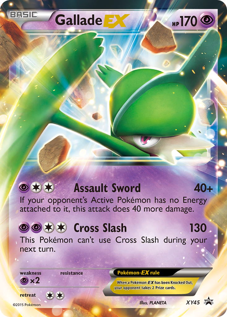 Gallade EX (XY45) [XY: Black Star Promos] | Pegasus Games WI