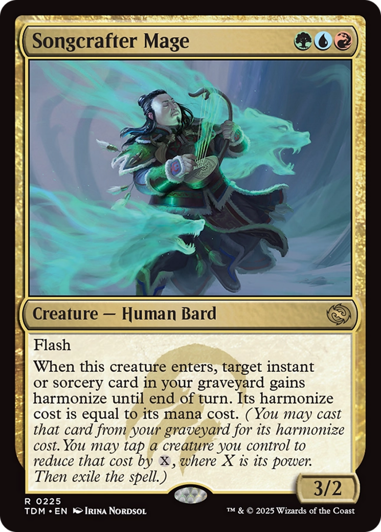 Songcrafter Mage [Tarkir: Dragonstorm] | Pegasus Games WI