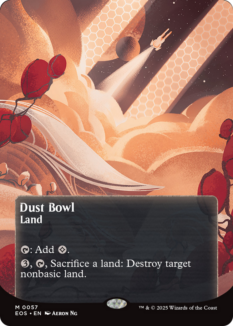 Dust Bowl (0057) (Borderless) [Edge of Eternities: Stellar Sights] | Pegasus Games WI