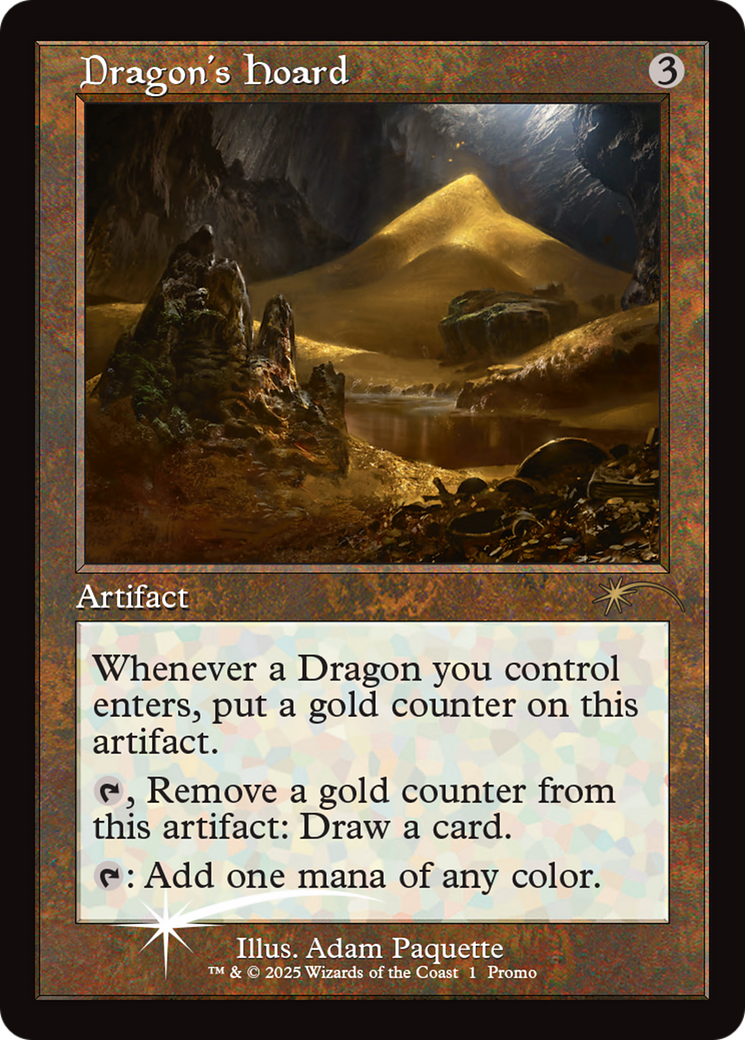 Dragon's Hoard (Retro Frame) [Wizards Play Network 2025] | Pegasus Games WI