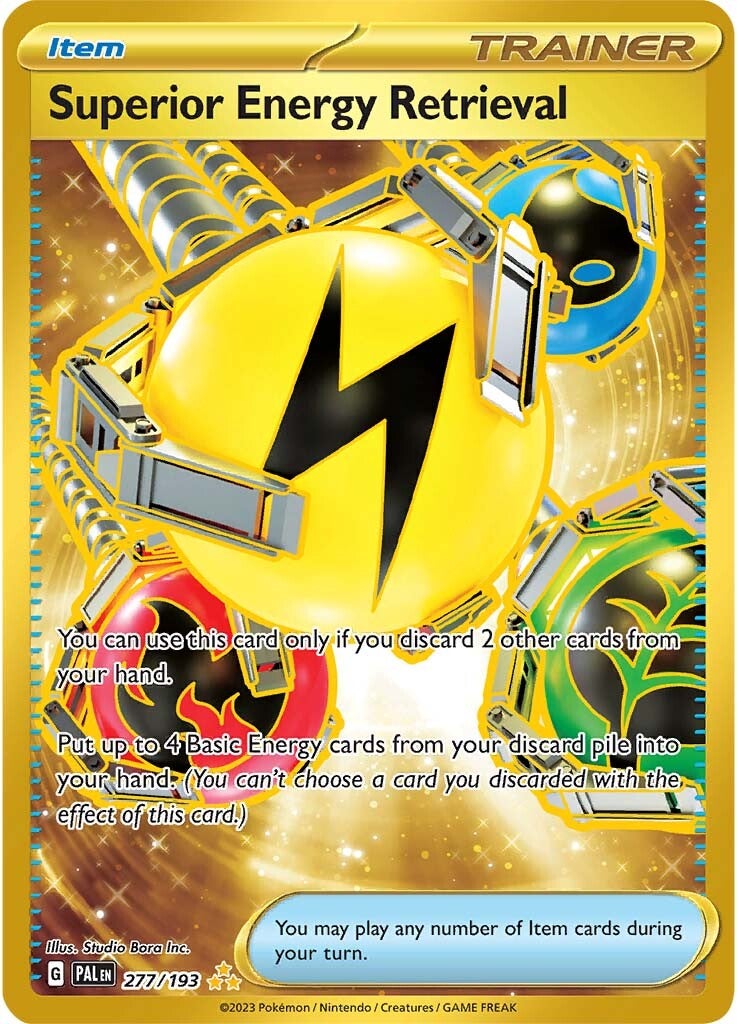 Superior Energy Retrieval (277/193) [Scarlet & Violet: Paldea Evolved] | Pegasus Games WI