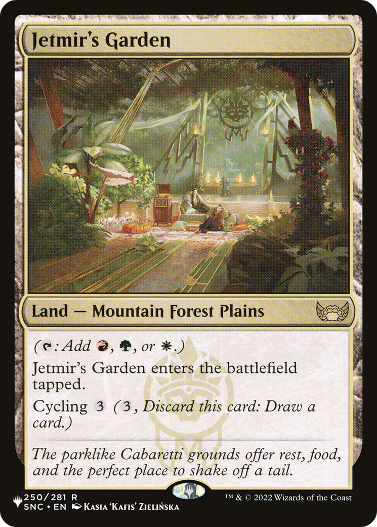 Jetmir's Garden [The List] | Pegasus Games WI