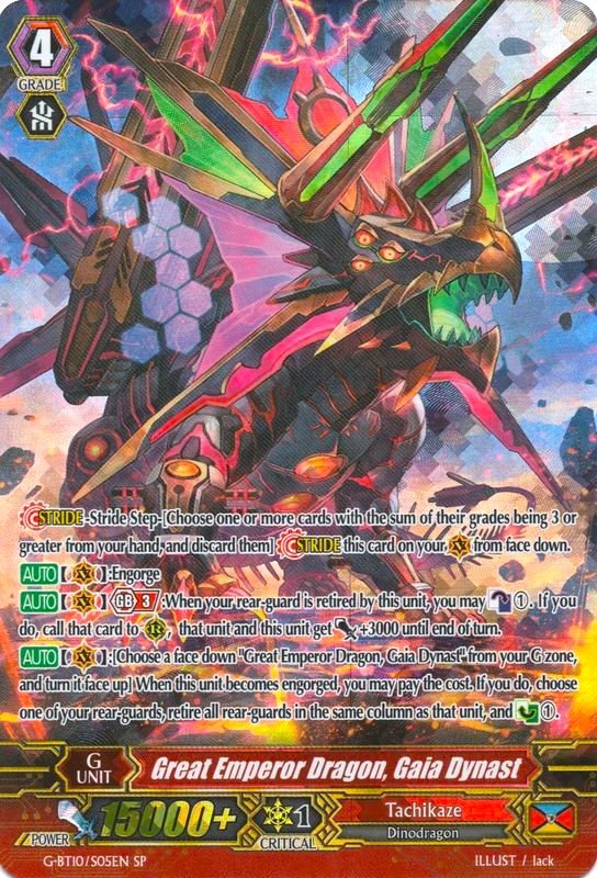 Great Emperor Dragon, Gaia Dynast (G-BT10/S05EN) [Raging Clash of the Blade Fangs] | Pegasus Games WI