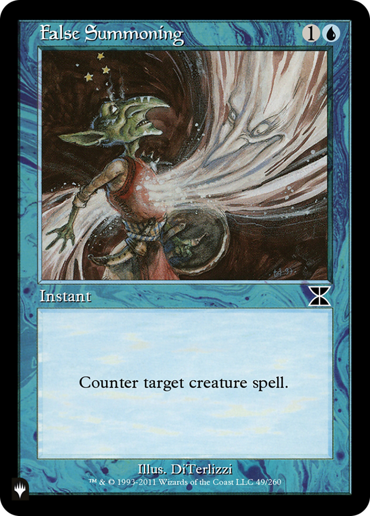 False Summoning [The List] | Pegasus Games WI
