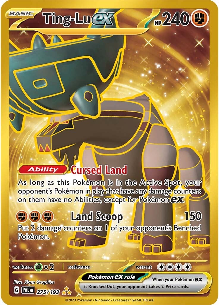 Ting-Lu ex (275/193) [Scarlet & Violet: Paldea Evolved] | Pegasus Games WI