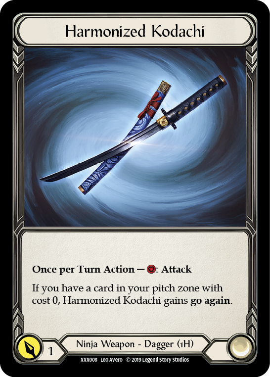 Dawnblade // Harmonized Kodachi [XXX007 // XXX008] (Promo) | Pegasus Games WI