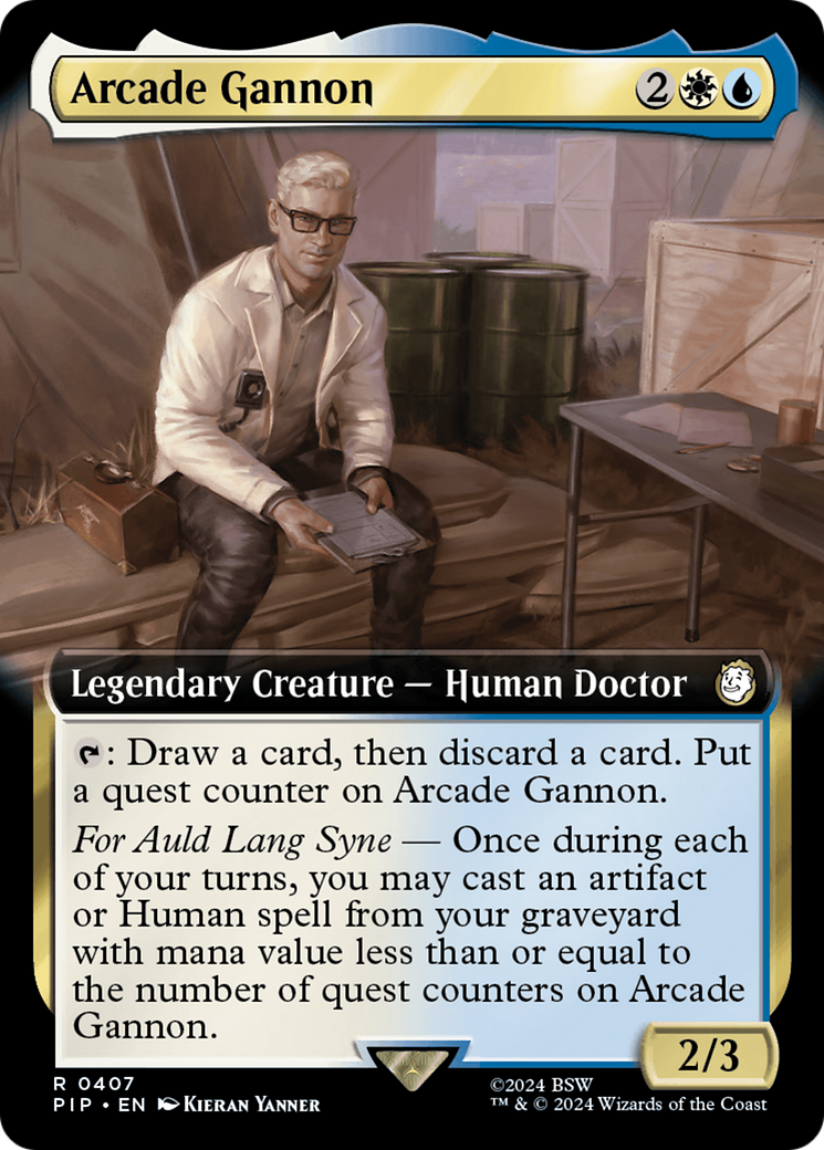 Arcade Gannon (Extended Art) [Fallout] | Pegasus Games WI