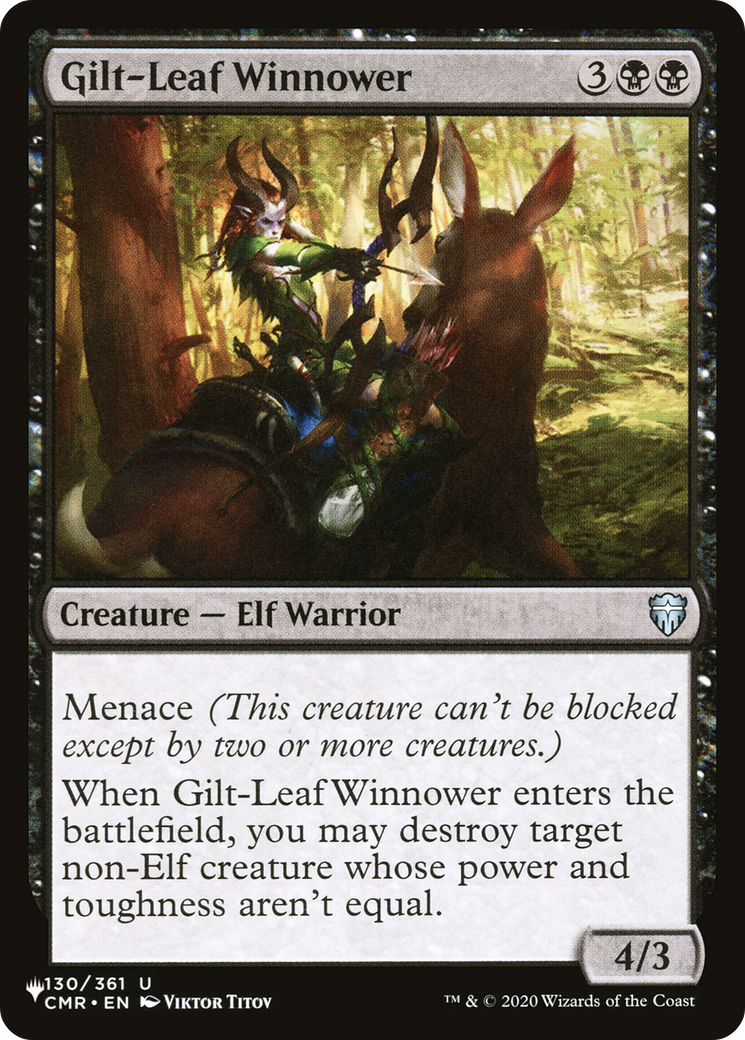 Gilt-Leaf Winnower [The List] | Pegasus Games WI