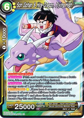 Son Gohan & Hire-Dragon, Flying High (BT11-095) [Vermilion Bloodline 2nd Edition] | Pegasus Games WI