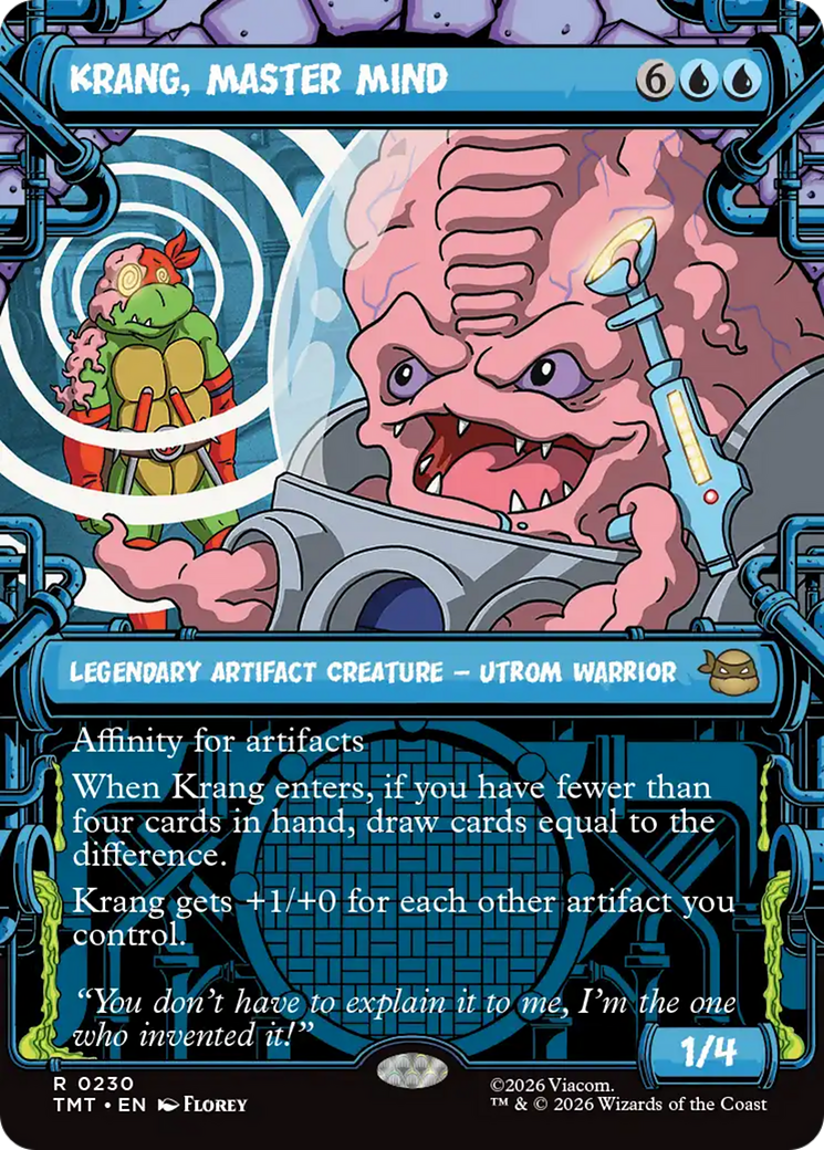 Krang, Master Mind (Showcase) [Teenage Mutant Ninja Turtles] | Pegasus Games WI