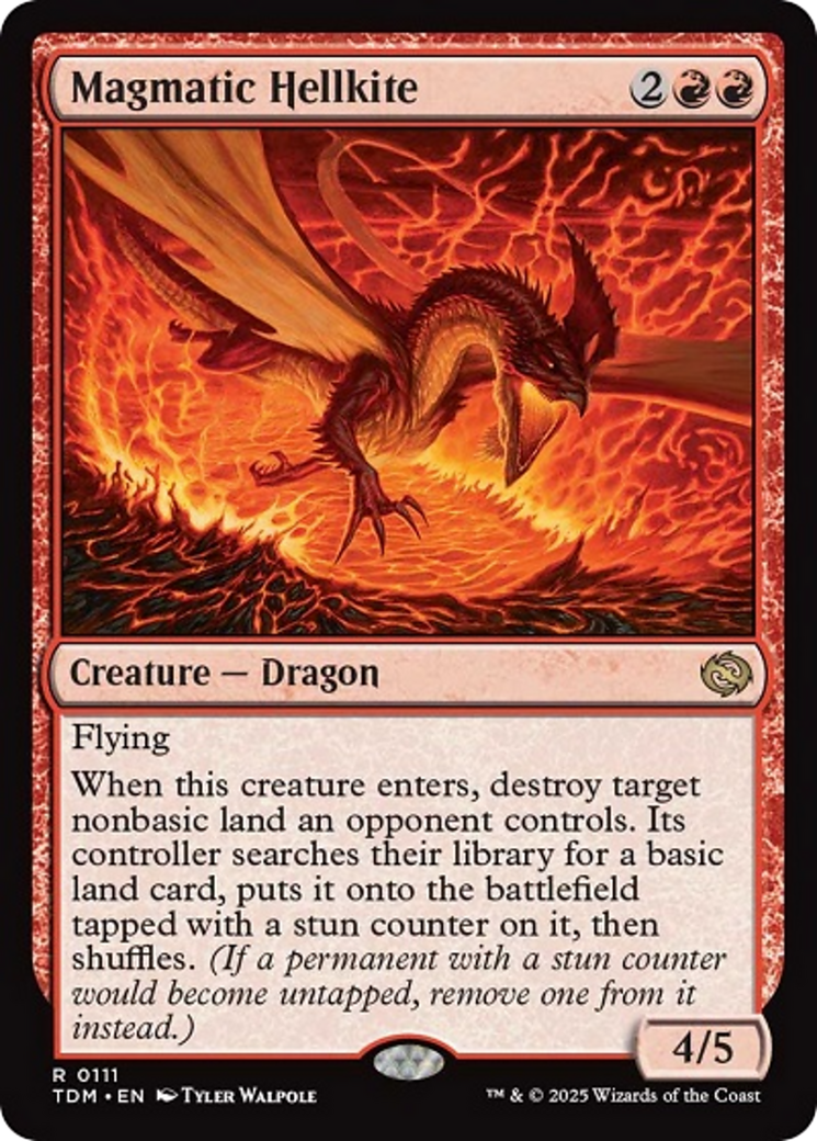 Magmatic Hellkite [Tarkir: Dragonstorm] | Pegasus Games WI