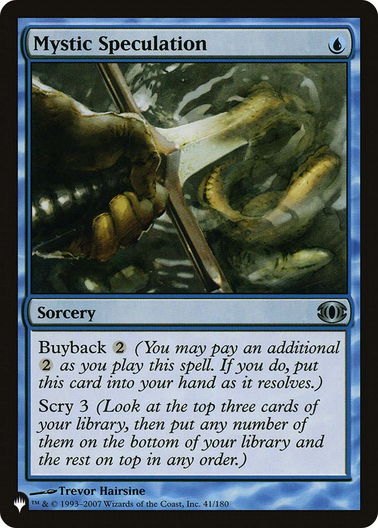 Mystic Speculation [The List] | Pegasus Games WI