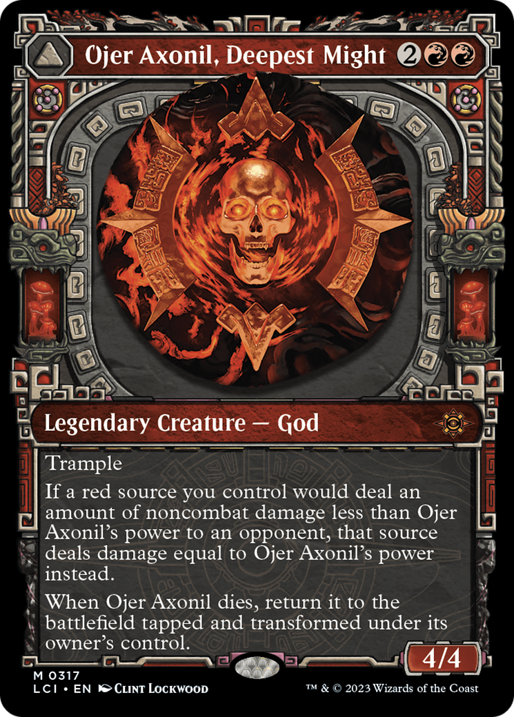 Ojer Axonil, Deepest Might // Temple of Power (Showcase) [The Lost Caverns of Ixalan] | Pegasus Games WI