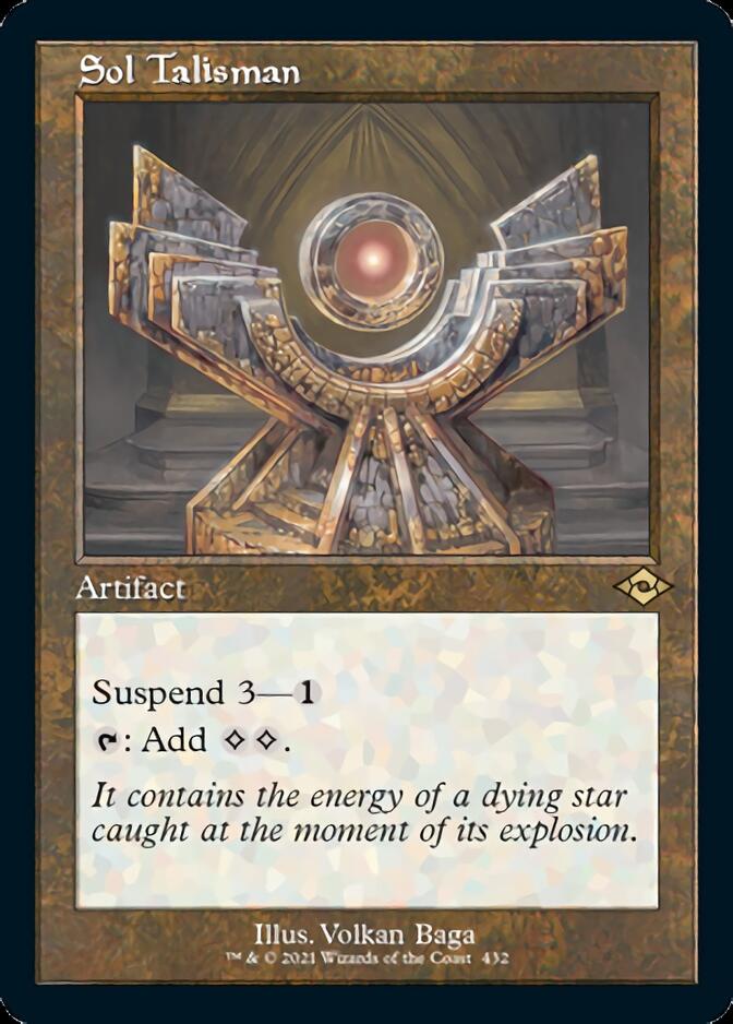 Sol Talisman (Retro) [Modern Horizons 2] | Pegasus Games WI