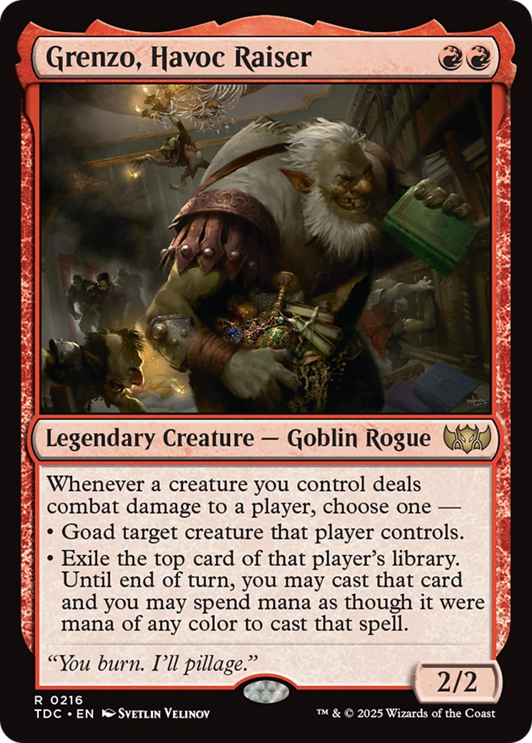 Grenzo, Havoc Raiser [Tarkir: Dragonstorm Commander] | Pegasus Games WI