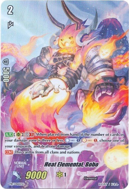 Heat Elemental, Bobo (Premium Collection 2019) (PR/0461EN) [Promo Cards] | Pegasus Games WI