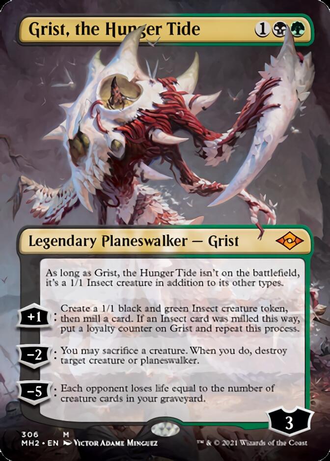 Grist, the Hunger Tide (Borderless) [Modern Horizons 2] | Pegasus Games WI