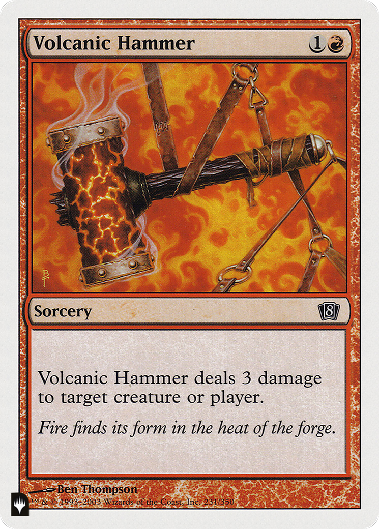 Volcanic Hammer [The List Reprints] | Pegasus Games WI