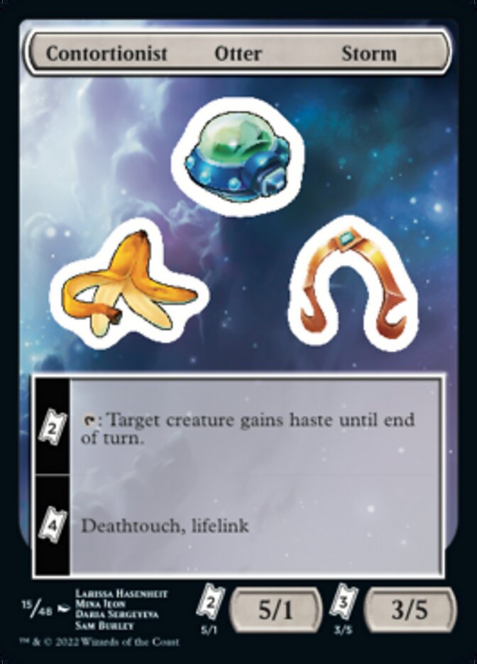 Contortionist Otter Storm [Unfinity Stickers] | Pegasus Games WI