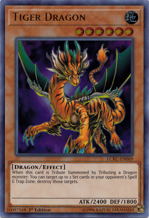 Tiger Dragon [LCKC-EN069] Ultra Rare | Pegasus Games WI