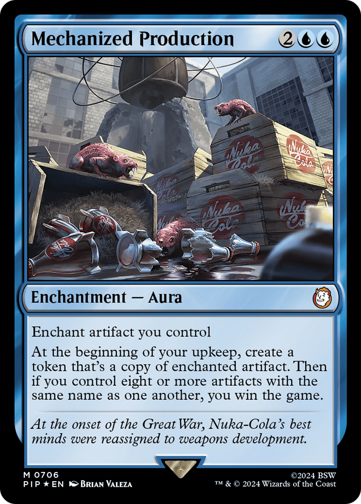 Mechanized Production (Surge Foil) [Fallout] | Pegasus Games WI