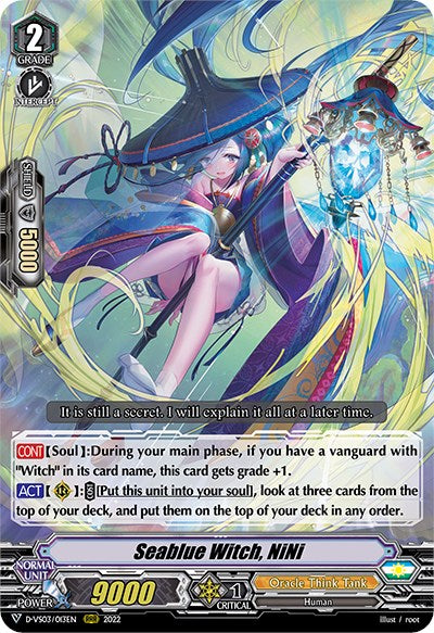 Seablue Witch, NiNi (D-VS03/013EN) [V Clan Collection Vol.3] | Pegasus Games WI