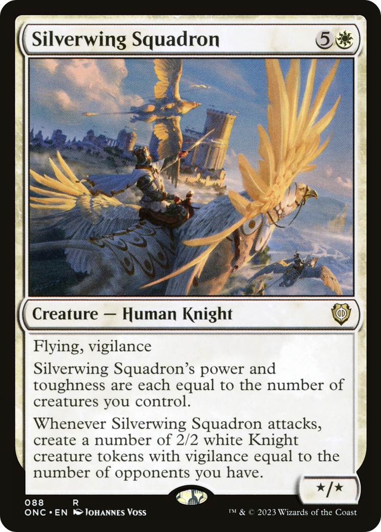 Silverwing Squadron [Phyrexia: All Will Be One Commander] | Pegasus Games WI