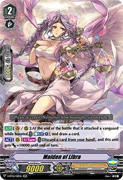 Maiden of Libra (V-BT05/019EN) [Aerial Steed Liberation] | Pegasus Games WI
