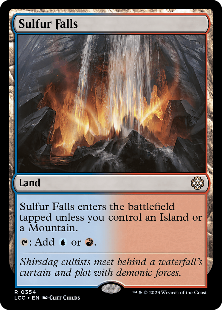 Sulfur Falls [The Lost Caverns of Ixalan Commander] | Pegasus Games WI