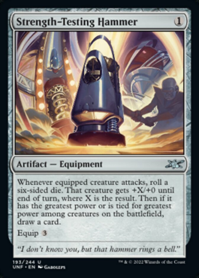 Strength-Testing Hammer [Unfinity] | Pegasus Games WI