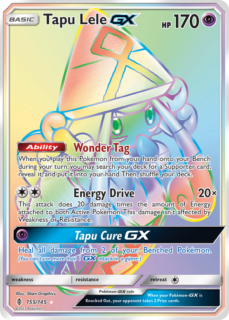 Tapu Lele GX (155/145) [Sun & Moon: Guardians Rising] | Pegasus Games WI